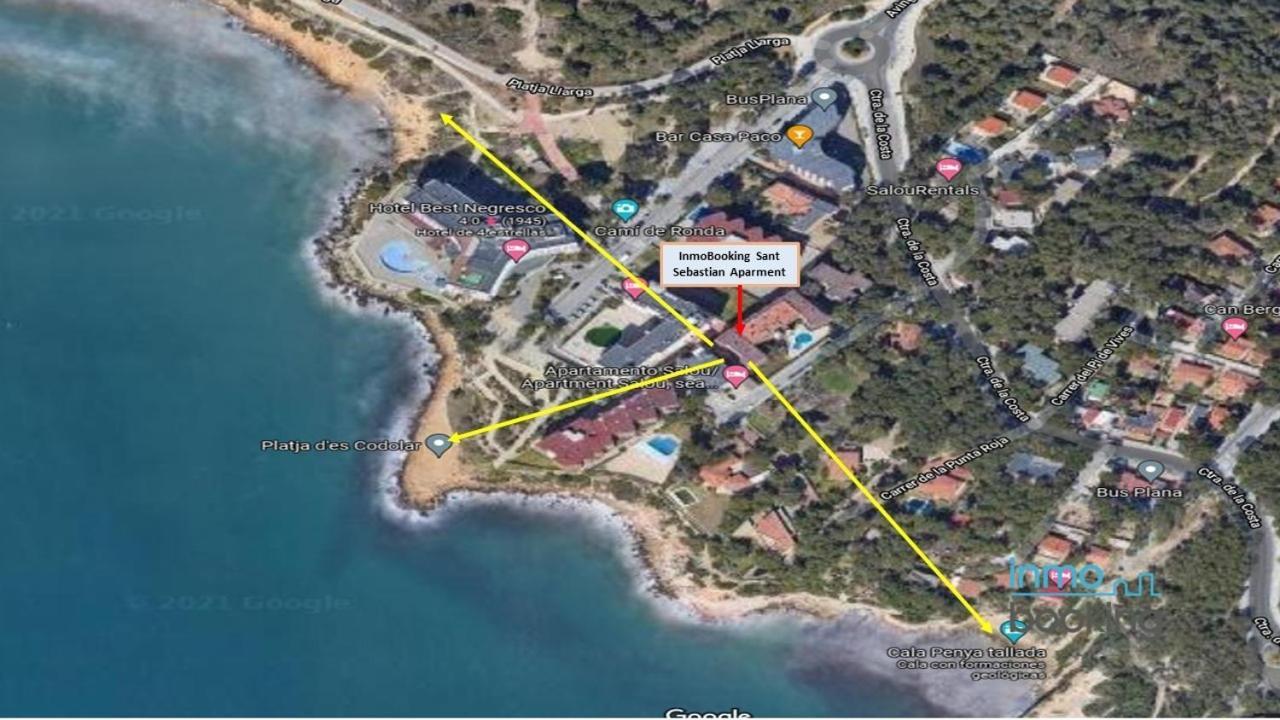 דירות סאלו Paradis Sant Sebastian , Climatizado Y Con Piscina מראה חיצוני תמונה